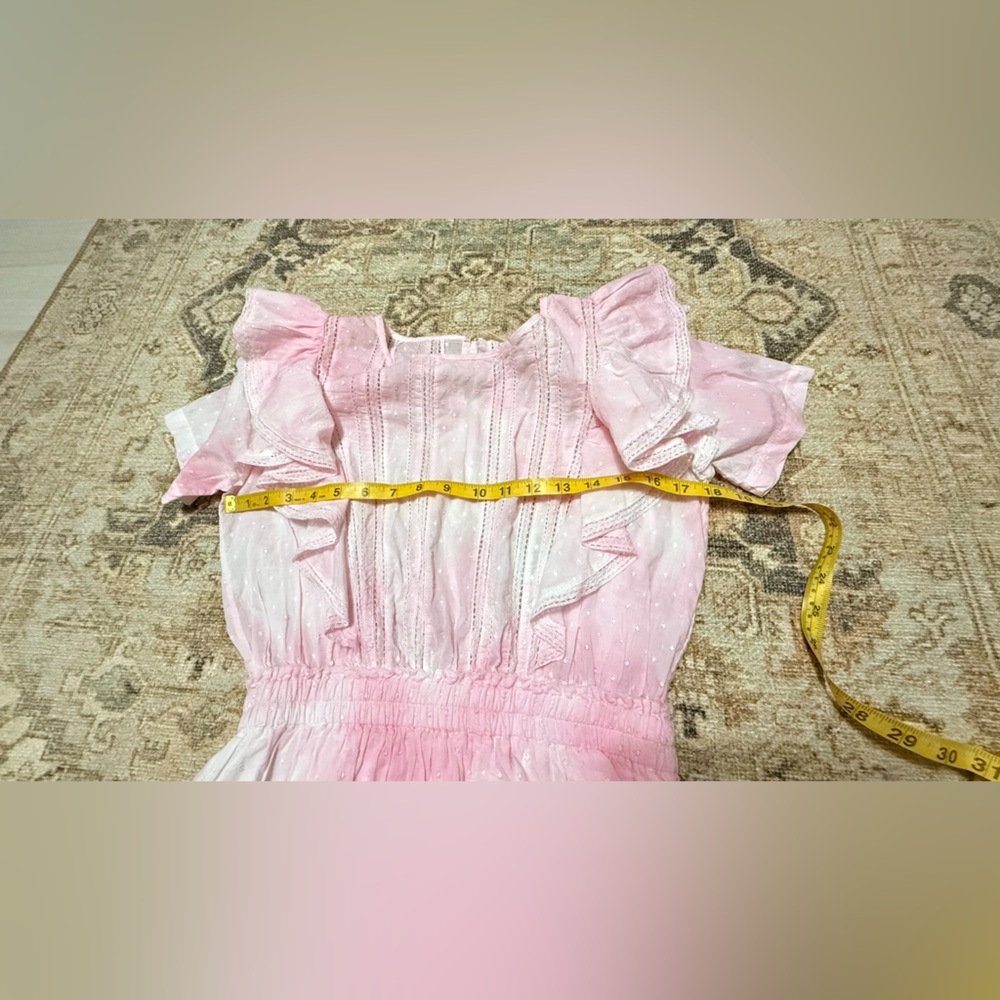 LoveShackFancy Pink Ruffled Dress - Picture 7 of 11